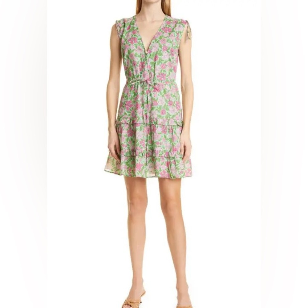 Banjanan Becca Dress in Melodic Floral Patina Size Medium